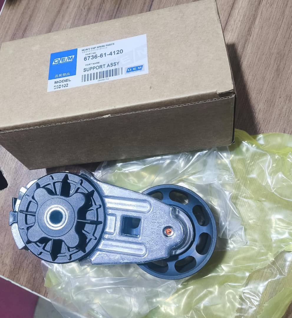 سفتکن تسمه پروانه موتور بیل کوماتسو PC200&220-7 موتور کمنز102